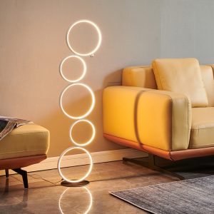 Contemporary Metal LED Floor Lamp - Sage Design Group