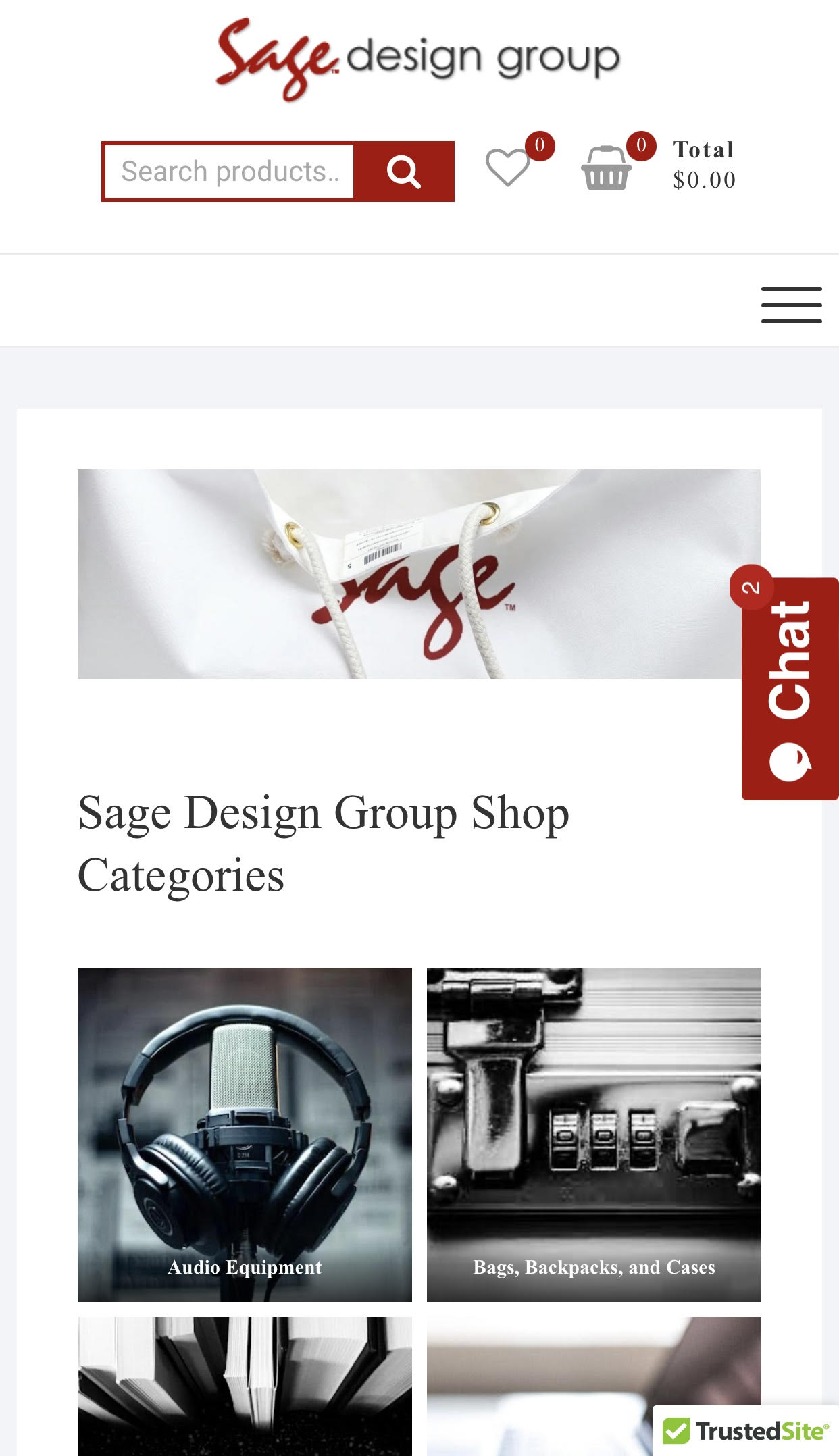 Sage Design Group Shop App Screenshot 1
