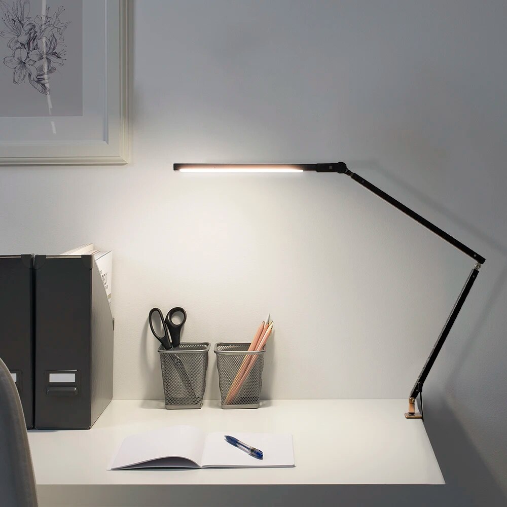 Flexible Modern Aluminum Desk Lamp