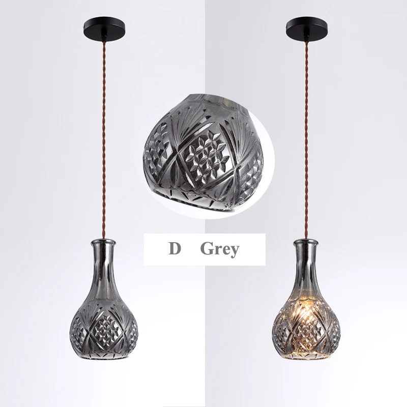 Elegant Cut Glass Bistro Decanter Chandeliers - Grey D - Sage Design Group - Annette Sage, CEO