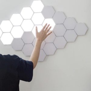 Hexagon Puzzle LED Wall Lamp - Sage Design Group - Annette Sage, CEO